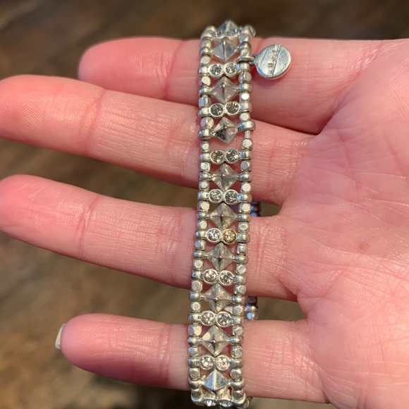 Stella & Dot Arrison Silver Stretch Bracelet - Picture 4 of 4